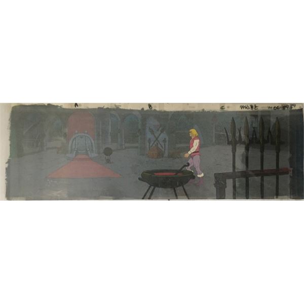 He-Man and the Masters of the Universe color animation cel