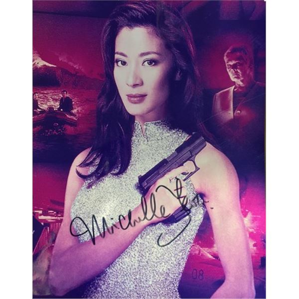Tomorrow Never Dies Michelle Yeoh Signed Photo
