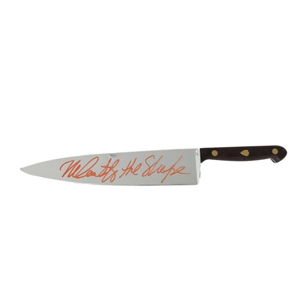 Halloween (2018) The Shape (Nick Castle)/Allyson (Andi Matichak) Signed Knife Movie Props