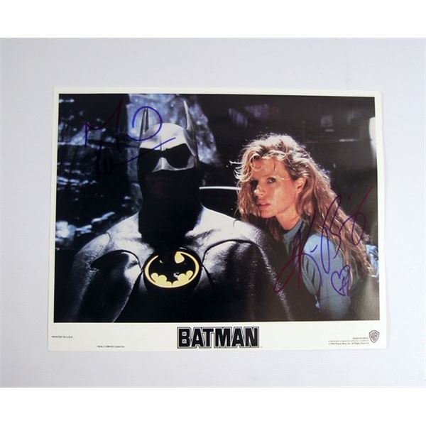 Batman Michael Keaton/ Kim Basinger Oversize Lobby Card