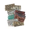 Image 1 : Lot of TV/Movie License Plate Props