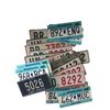 Image 1 : Lot of Movie/TV Show License Plates Movie Props