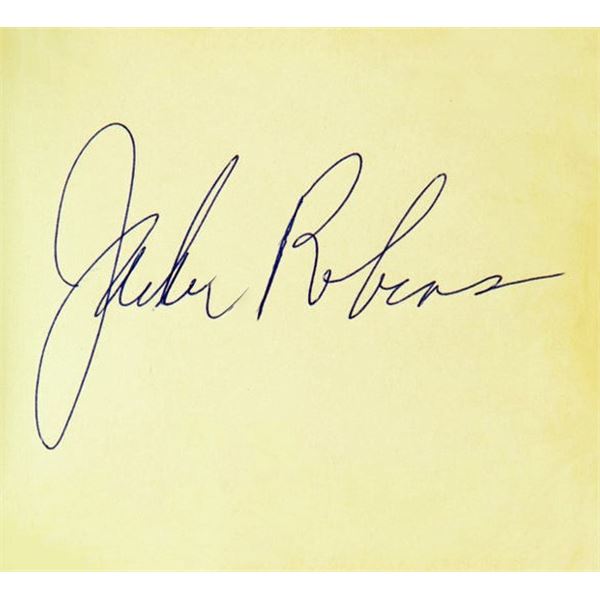 Jackie Robinson autograph.