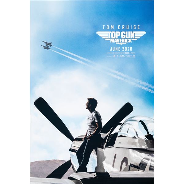 Top Gun Maverick (Paramount, 2021). poster.