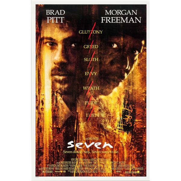 Seven (New Line, 1995). poster.