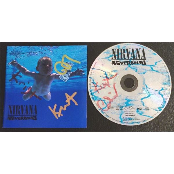 Nervana Record Exploding Nirvana signed album.