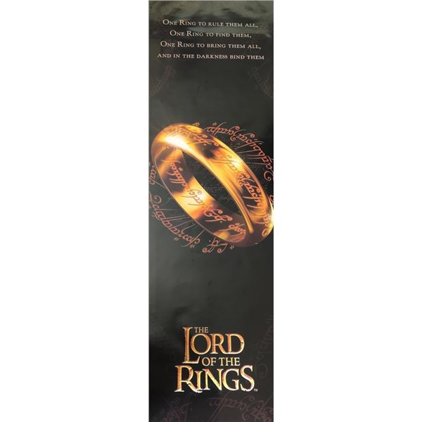 Lord of the rings door poster.