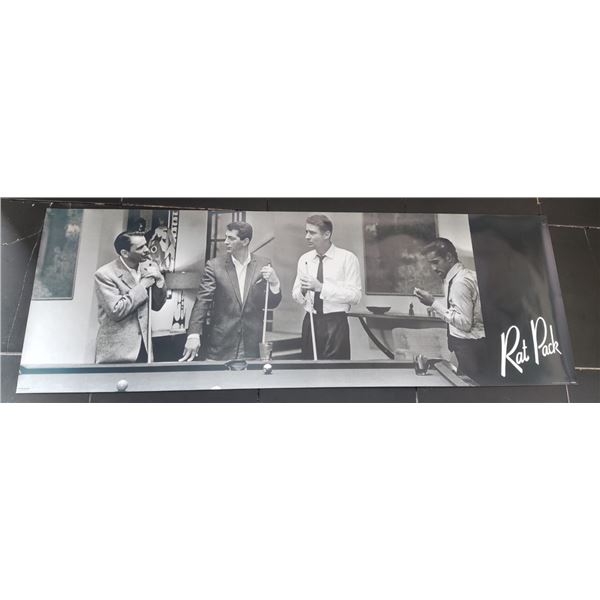 The Rat pack door poster.
