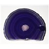 Image 1 : Purple Agate Geode crystal. 3x2.5x0.75 inches.