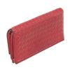 Image 3 : Bottega Veneta Red Leather Continental Wallet