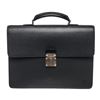 Image 1 : Louis Vuitton Black Leather Moskova Briefcase Bag