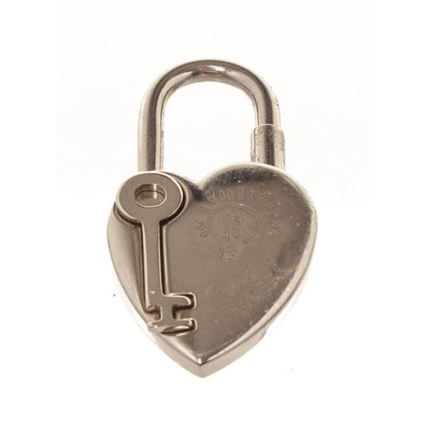 Hermes Silver Heart Pendant