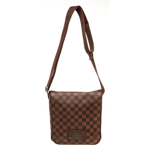 Louis Vuitton Brown Damier Canvas Brooklyn PM Crossbody Bag