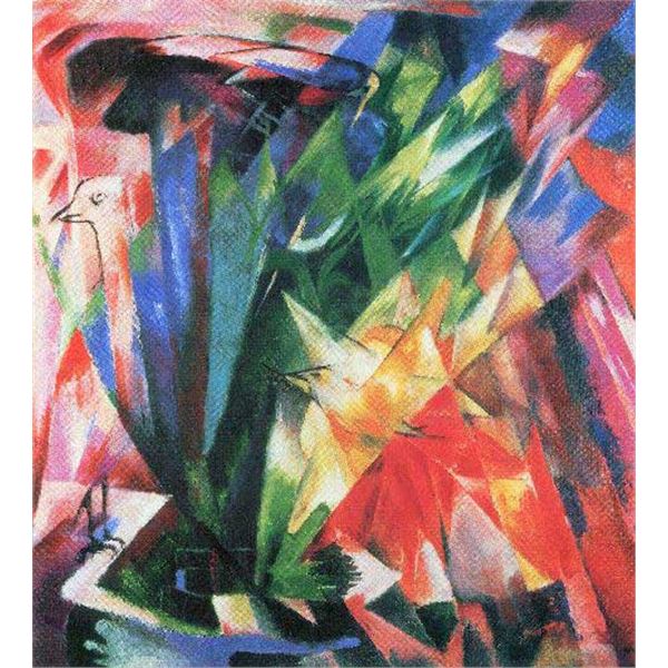 Franz Marc - Fowl