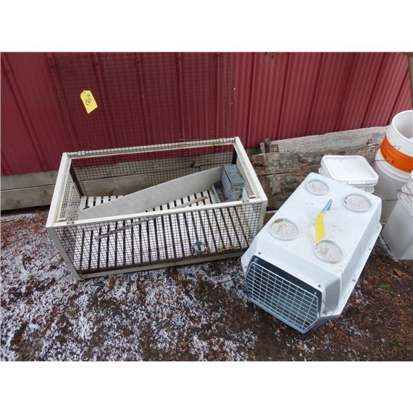 Bunny Cage and Pet Carrier