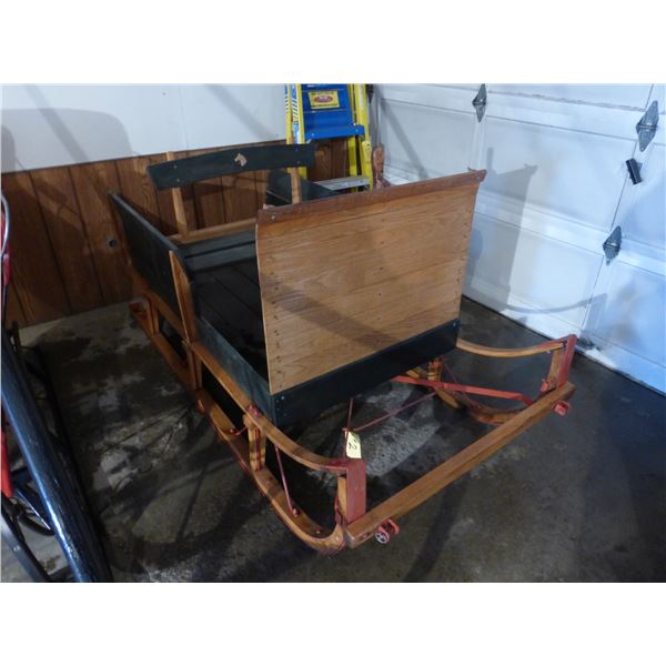 Chore Sleigh,  Oak Runners and Dashboard,  Oak Knees and Pine Box