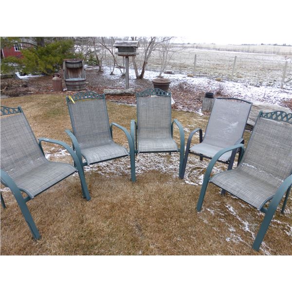 5 Lawn Chairs