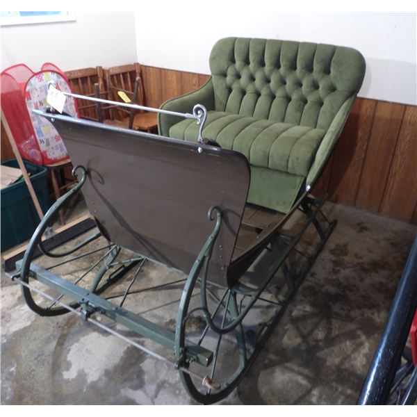 William Gray & Son's Cutter, Manufactured Chatham Ontario, Oak Dashboard (No Shafts)