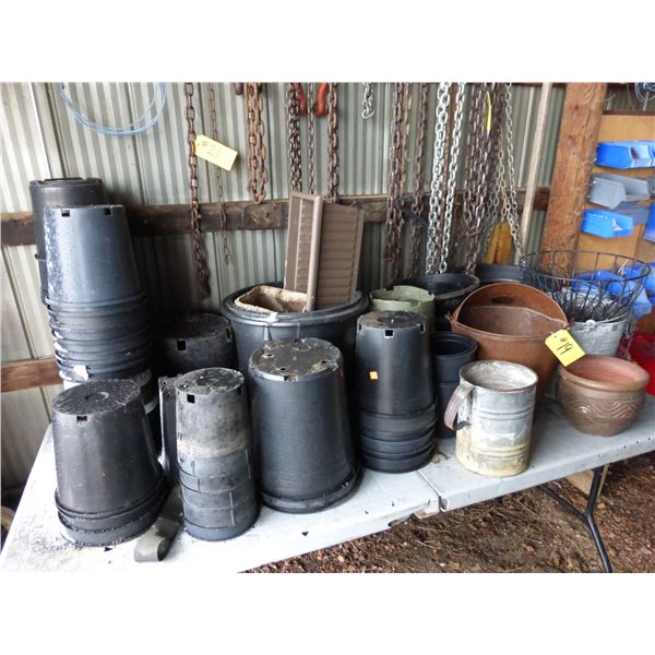 Qty of Planting Pots