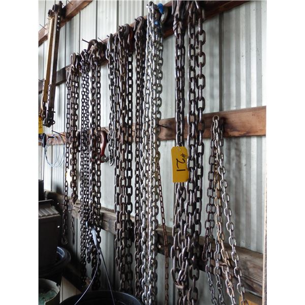 Qty of Various Chains and Clevises