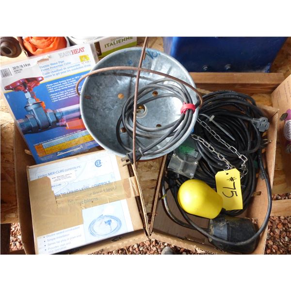 Float Bulbs and Heat Tape