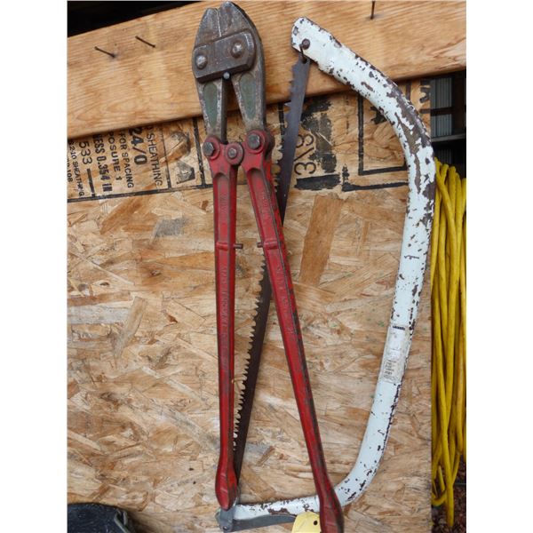 Swede Saw and Bolt Cutter