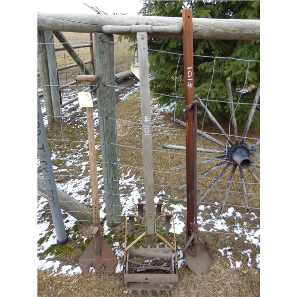 Hay Knife and Hand Cultivator