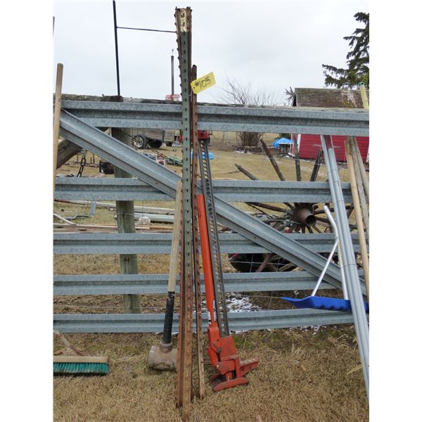 Fence Stakes, Jack-all and Post Maul