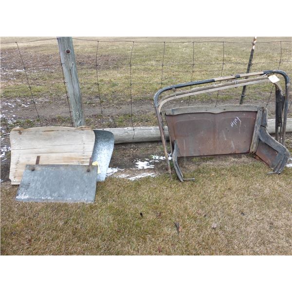 Tulip Back Buggy Seat and Buggy Top