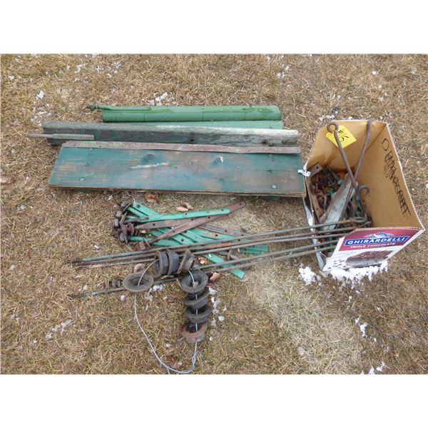 Grain Wagon Wood and Parts