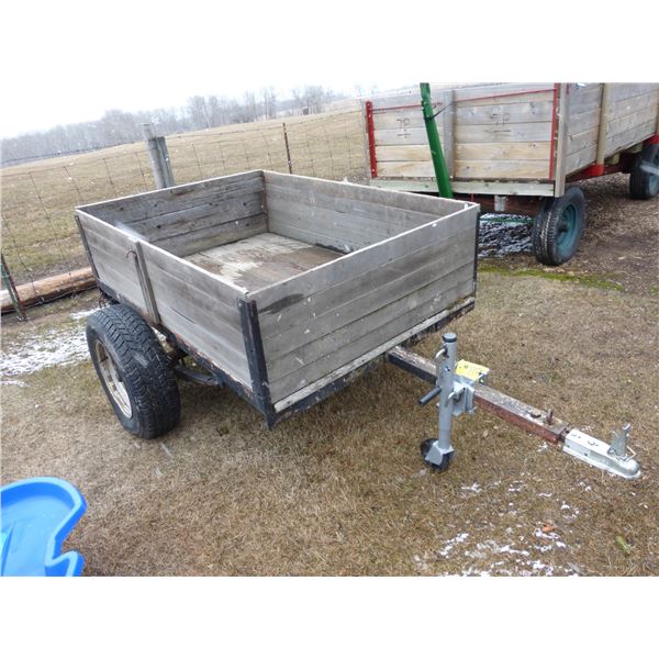 Small Wooden Utility Wagon