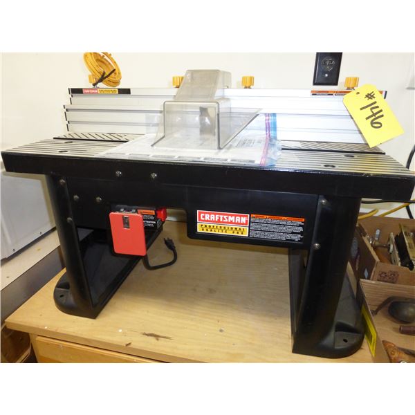Craftsman Router Table