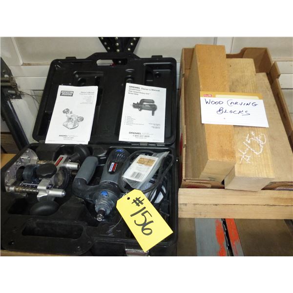 Dremel High Speed Rotary Tool and Carving Wood