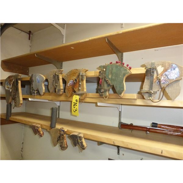 Wooden Horse Heads
