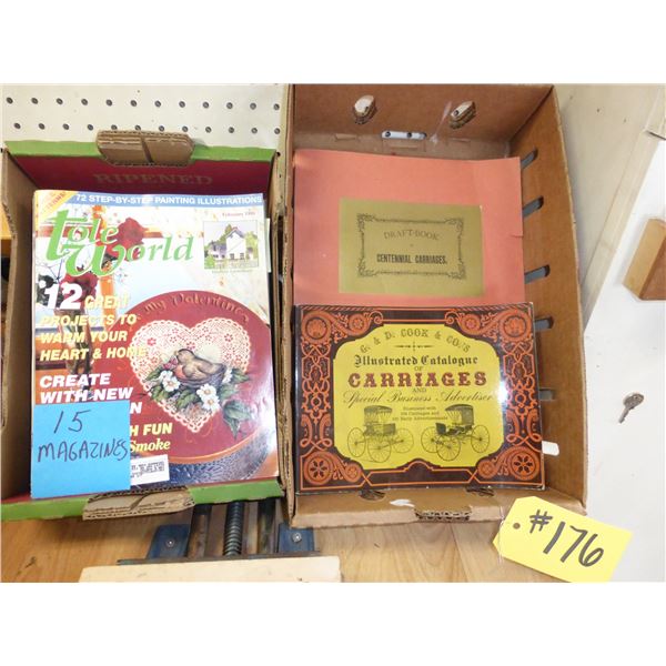Tole World Magazines, Carriage Catalogues and Carriage Draft Book