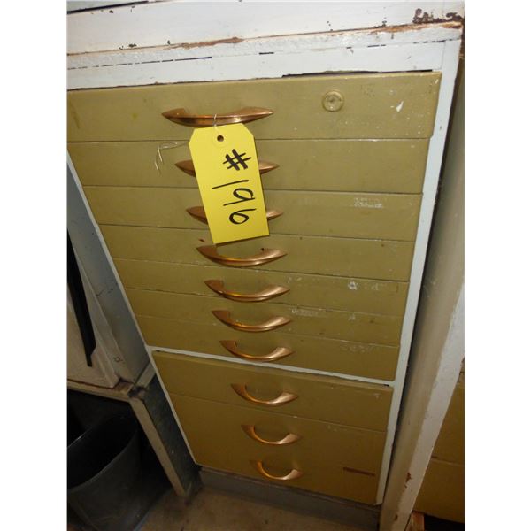 Wooden Cabinet (10 drawers)