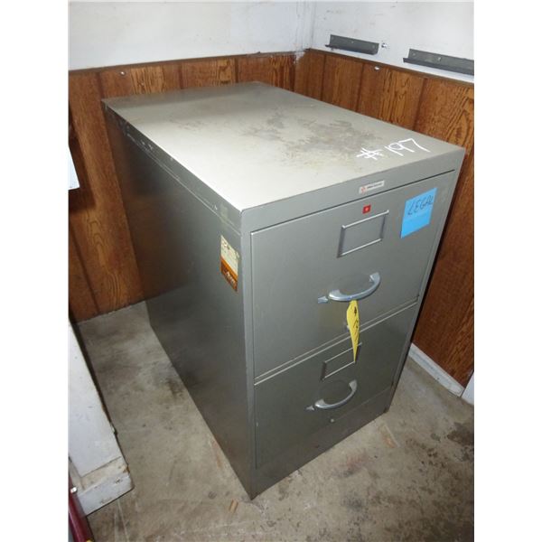 Legal Size, 2 Drawer, Filing Cabinet