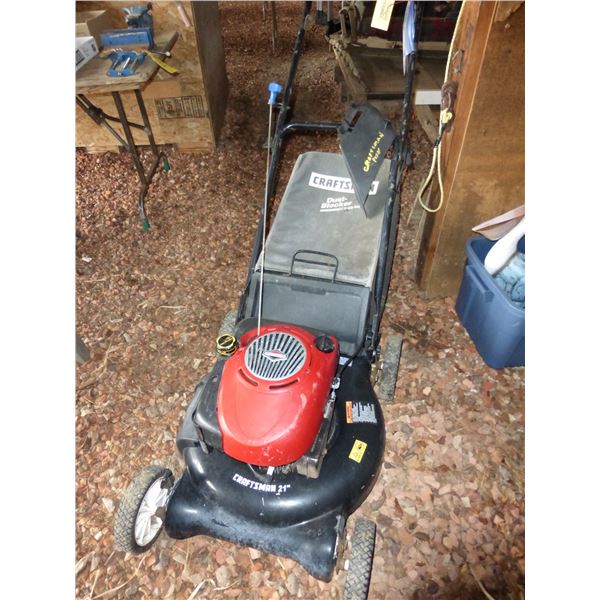 Craftsman 21" Push Lawnmower Rear Bagger