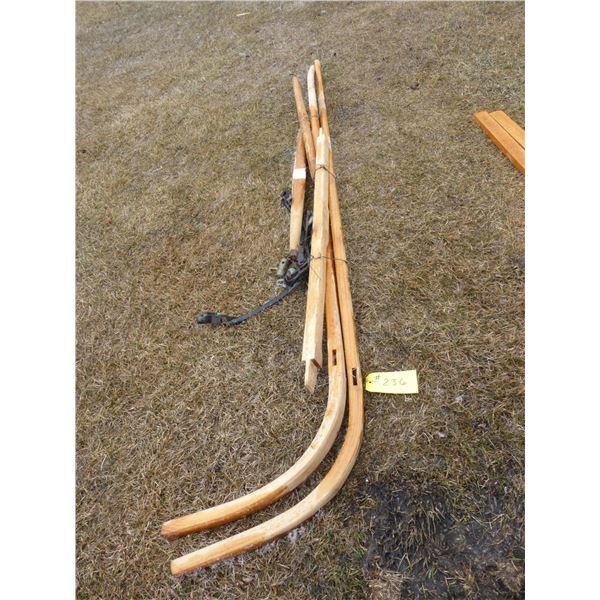 New Drop Heel Buggy Shafts with Hardware ( Not Assembled)