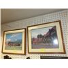 Image 3 : 2- Framed Pictures- Budweiser Teams and Pintos