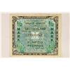 Image 1 : 1944 GERMAN MILITARY PAYMENT CERTIFICATE 1/2 MARK