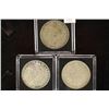 Image 1 : 3 MORGAN SILVER DOLLARS: 1878, 1880 & 1887-O