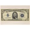 Image 1 : 1934-D $5 US SILVER CERTIFICATE BLUE SEAL CRISP