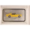 Image 1 : 1 TROY OZ .999 FINE SILVER PROOF INGOT 1970 FORD