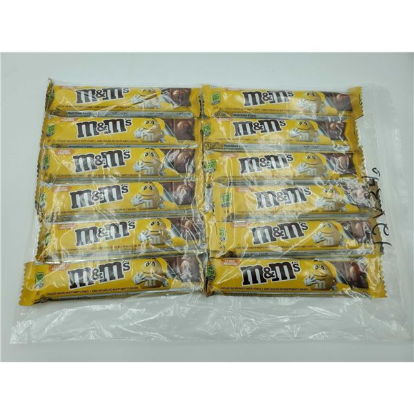 M&Ms Peanut Chocolate Bars 12X34g