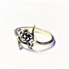 Image 2 : Ss Rose Ring (~Size )(Ring is resizable for $40) (~length inches), Suggested Retail Value $160