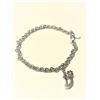 Image 1 : Silver Diamond Baby Bracelet (~Size ) (~length inches), Suggested Retail Value $45