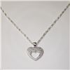 Image 2 : Silver Cz 19" Necklace (~Size )(Ring is resizable for $40) (~length inches), Suggested Retail Value 