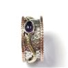 Image 2 : Silver Genuine Gemstone Ring (~Size )(Ring is resizable for $40) (~length inches), Suggested Retail 