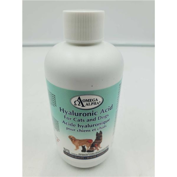 Omega Alpha Hyaluronic Acid for Cats & Dogs 250ml